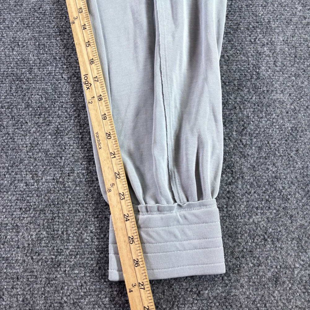 FP Movement Jogger Pants Womens M Gray Modal Harem Ribbed Cuff Boho Athleisure - Picture 4 of 7